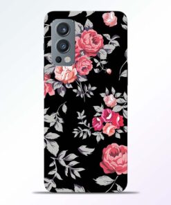Funky Roses Flower Oneplus Nord 2 Back Cover