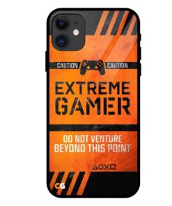 Gamer iPhone 11 Glass Back Cover