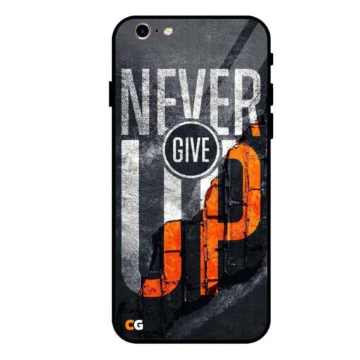 Give Up iPhone 6 Glass Case
