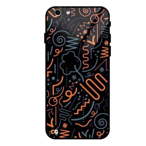 Graffiti iPhone 6s Glass Back Cover