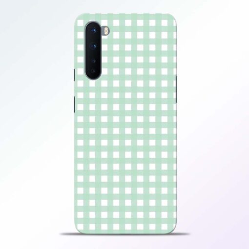 Green Pattern Oneplus Nord Back Cover