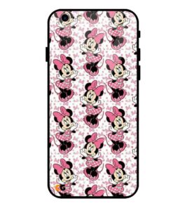Happy Minnie iPhone 6 Glass Back Cover