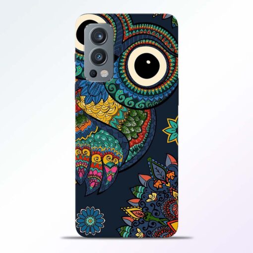 Multicolor Owl Oneplus Nord 2 Back Cover