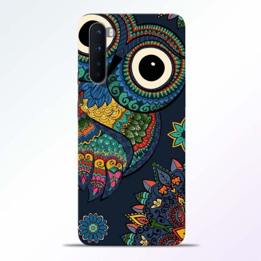 Multicolor Owl Oneplus Nord Back Cover