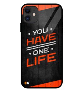 One Life iPhone 11 Glass Back Cover
