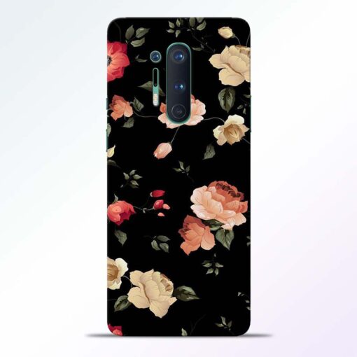 Roses Floral Fkower Oneplus 8 Pro Back Cover