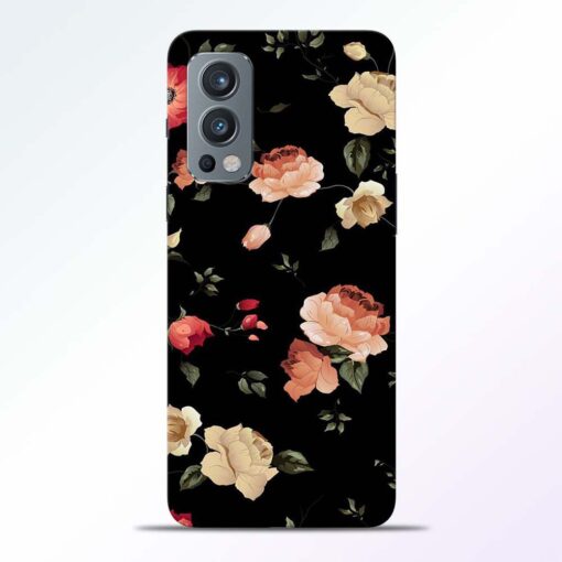 Roses Floral Fkower Oneplus Nord 2 Back Cover