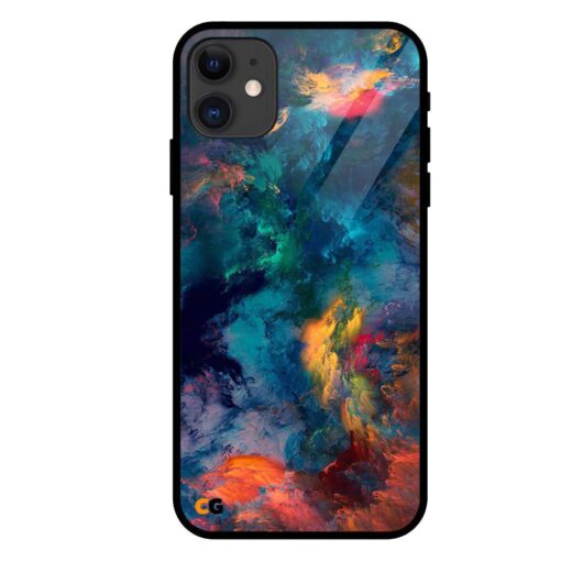 Simple Abstract iPhone 11 Glass Cover