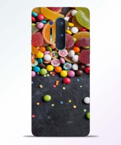 Spicy Food Multicolor Oneplus 8 Pro Back Cover