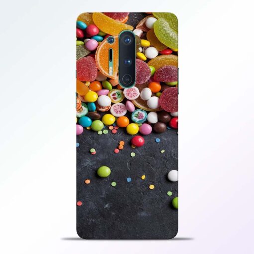 Spicy Food Multicolor Oneplus 8 Pro Back Cover