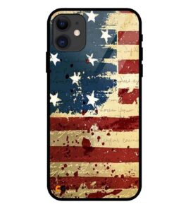 USA Flag iPhone 11 Glass Cover