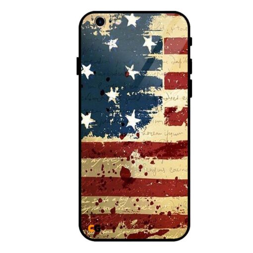 USA Flag iPhone 6s Glass Cover