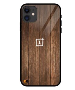 Wooden iPhone 11 Glass Cover