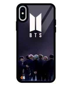BTS iPhone XS Glass Back Cover