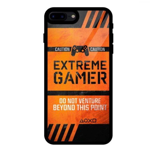 Gamer iPhone 7 Plus Glass Back Cover