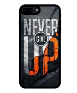 Give Up iPhone 7 Plus Glass Case