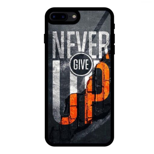 Give Up iPhone 8 Plus Glass Case