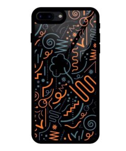 Graffiti iPhone 8 Plus Glass Back Cover
