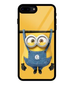 Hanging Minion iPhone 7 Plus Glass Back Cover