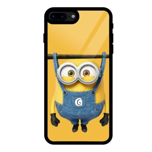 Hanging Minion iPhone 7 Plus Glass Back Cover