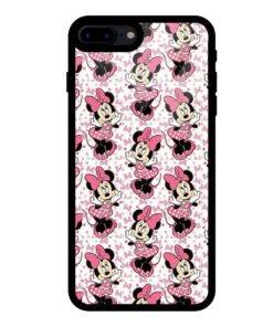 Happy Minnie iPhone 8 Plus Glass Back Cover