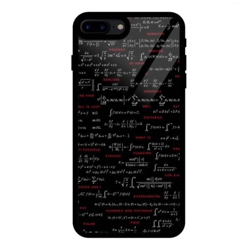 Math Art iPhone 7 Plus Glass Back Cover