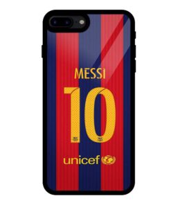 Messi Jersey 10 iPhone 7 Plus Glass Cover