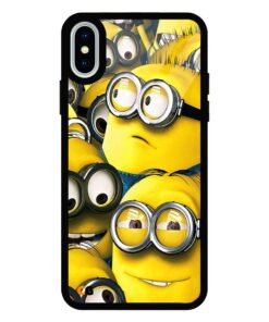 Minions iPhone XS Glass Cover