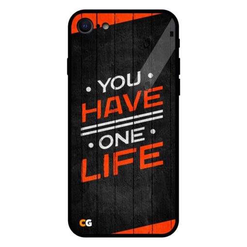 One Life iPhone 7 Glass Back Cover