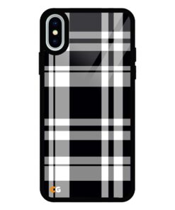 Pattern and Ethnic iPhone XS Glass Cover