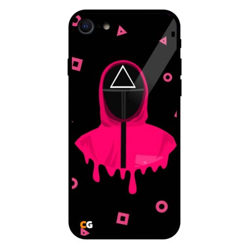 SQ Game Face iPhone 7 Glass Back Cover
