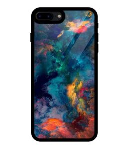 Simple Abstract iPhone 8 Plus Glass Cover