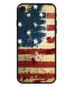 USA Flag iPhone 7 Glass Cover