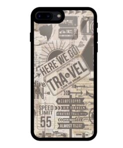 Vintage Travel iPhone 7 Plus Glass Cover